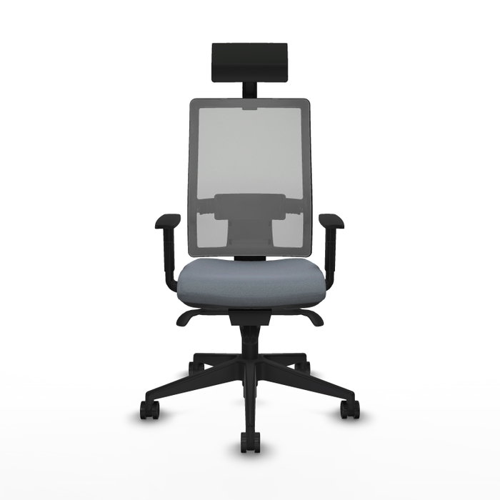 PIQUERAS Y CRESPO Silla de oficina Horna Gris con mecanismo Sincro PIQUERAS Y CRESPO Silla de oficina Horna Gris con mecanismo Sincro
