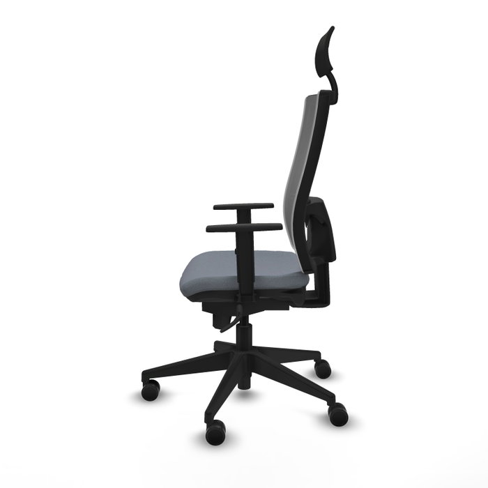 PIQUERAS Y CRESPO Silla de oficina Horna Gris con mecanismo Sincro PIQUERAS Y CRESPO Silla de oficina Horna Gris con mecanismo Sincro