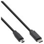 InLine Cable USB C a Mini-USB B 35752 Negro 2m