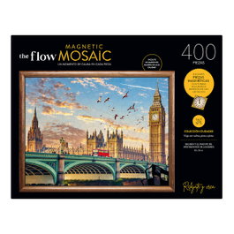 Imagiland Flow Mosaic London 400 Piezas Magnéticas +14 Años Flm004