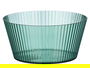 Leknes Bol Rayas Verde 800 ml Plástico (PS) 15 x 7.2 x 15 cm (Set de 24)