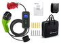 Qoltec Cargador móvil para vehículos eléctricos EV 2 en 1 Tipo 2 7kW 230V CEE 5 PIN