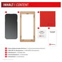 Displex Privacy Full Cover Panzerglas (10H) para Samsung Galaxy S24+/S25+