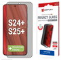 Displex Privacy Full Cover Panzerglas (10H) para Samsung Galaxy S24+/S25+