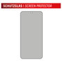 Displex Privacy Full Cover Panzerglas (10H) para Samsung Galaxy S24+/S25+