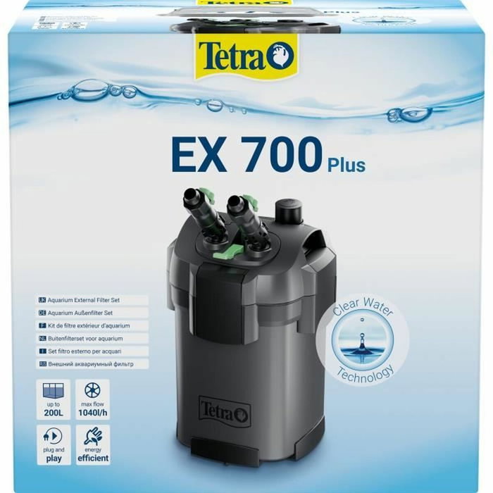 Tetra Filtro externo 700 plus para acuarios de 100 a 200 L Tetra Filtro externo 700 plus para acuarios de 100 a 200 L