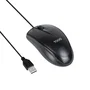 Tooq Ratón Óptico TQM-1001-B Negro Ambidextro