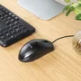 Tooq Ratón Óptico TQM-1001-B Negro Ambidextro