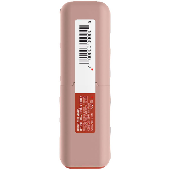 Maybelline Serum Lipstick #008 'Scuse Me - Labial Serum Hidratación 8 Horas, 1 unidad