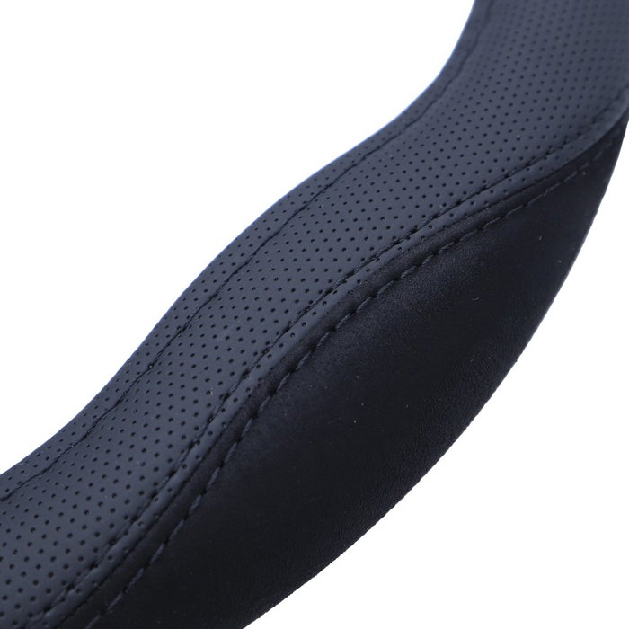 Momo Funda de Volante Comfort Microfibra Black 38-39cm