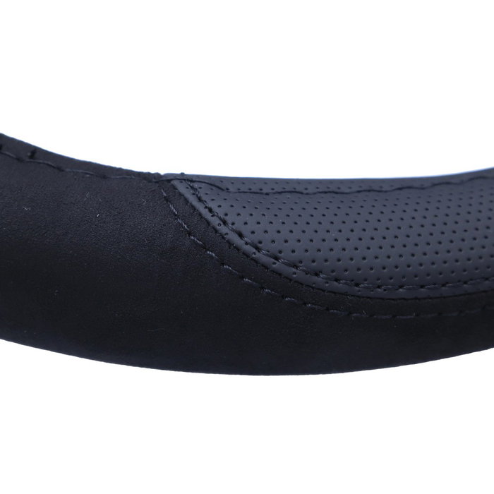 Momo Funda de Volante Comfort Microfibra Black 38-39cm