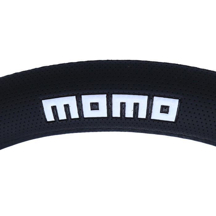 Momo Funda de Volante Comfort Microfibra Black 38-39cm