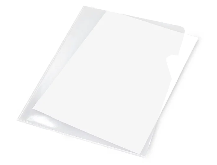 Q-connect Carpeta dossier uñero plastico folio 180 micras transparente Q-connect Carpeta dossier uñero plastico folio 180 micras transparente