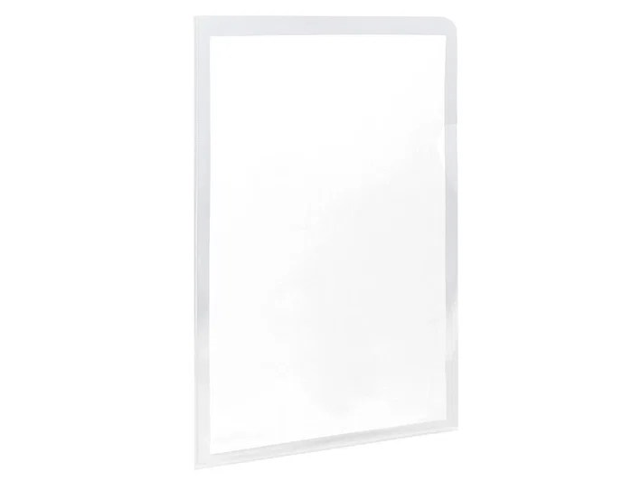 Q-connect Carpeta dossier uñero plastico folio 180 micras transparente Q-connect Carpeta dossier uñero plastico folio 180 micras transparente