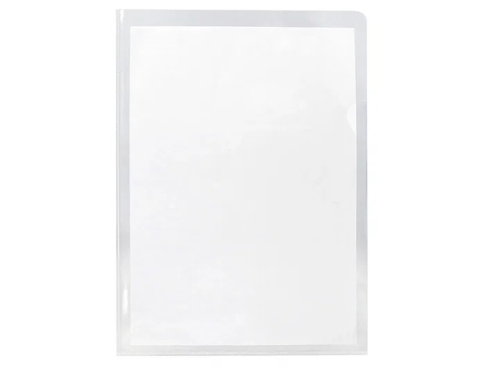 Q-connect Carpeta dossier uñero plastico folio 180 micras transparente Q-connect Carpeta dossier uñero plastico folio 180 micras transparente