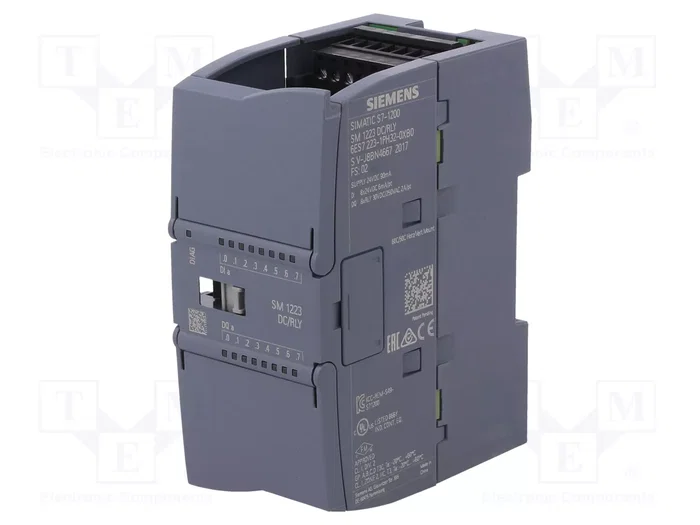 SIEMENS 6ES7223-1PH32-0XB0 Módulo de expansión S7-1200 con 8 entradas y 8 salidas SIEMENS 6ES7223-1PH32-0XB0 Módulo de expansión S7-1200 con 8 entradas y 8 salidas