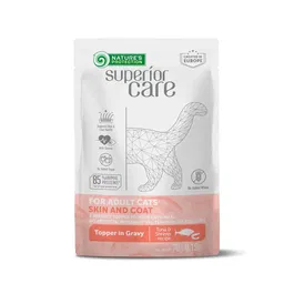 Nature's Protection Sc Topper Cat Adult Skin Atun Y Camaron 24x70 gr Comida Húmeda para Gato Adulto