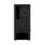 Aerocool AeroCool Geh Midi Quantum v3 Black MicroATX/ATX/MiniITX