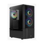 Aerocool AeroCool Geh Midi Quantum v3 Black MicroATX/ATX/MiniITX