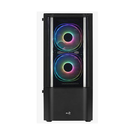 Aerocool AeroCool Geh Midi Quantum v3 Black MicroATX/ATX/MiniITX