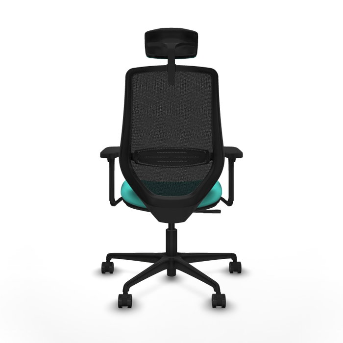 PIQUERAS Y CRESPO Silla de oficina Mardos con mecanismo Sincro, Turquesa y Negro PIQUERAS Y CRESPO Silla de oficina Mardos con mecanismo Sincro, Turquesa y Negro