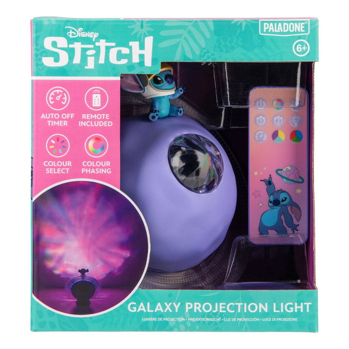 Lilo & Stitch Lámpara Stitch Galaxy 10 cm