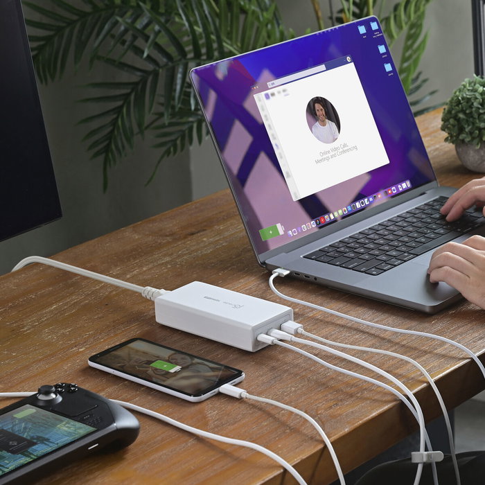 Powerbank j5create JUP37185W-EN Blanco Powerbank j5create JUP37185W-EN Blanco