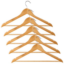 Day Juego de 5 Perchas de Madera