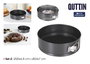 Quttin Set de 2 Moldes Desmontables 20x6.8 y 24x7 cm