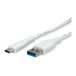VALUE 11.99.9035 Cable USB 3.2 Gen 1 Tipo A a C, 2 m, 5 Gbit/s, Blanco