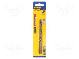 IRWIN Broca para metal de 10mm en acero rápido al cobalto HSS-Co