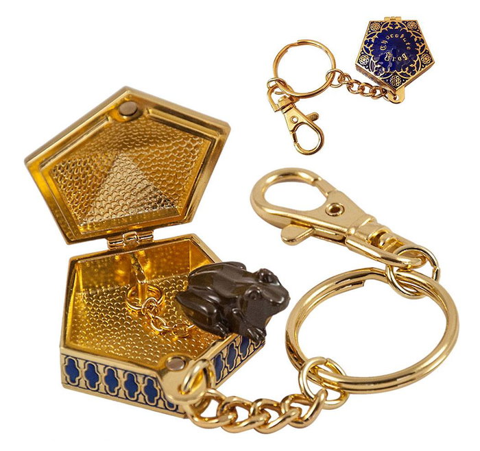 Harry Potter Llavero metálico Chocolate Frog 4 cm Harry Potter Llavero metálico Chocolate Frog 4 cm