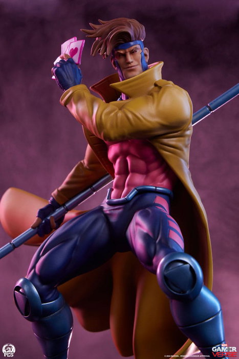 Premium Collectibles Studio Marvel Gamerverse Classics Estatua Gambit Player 2 Edition Premium Collectibles Studio Marvel Gamerverse Classics Estatua Gambit Player 2 Edition