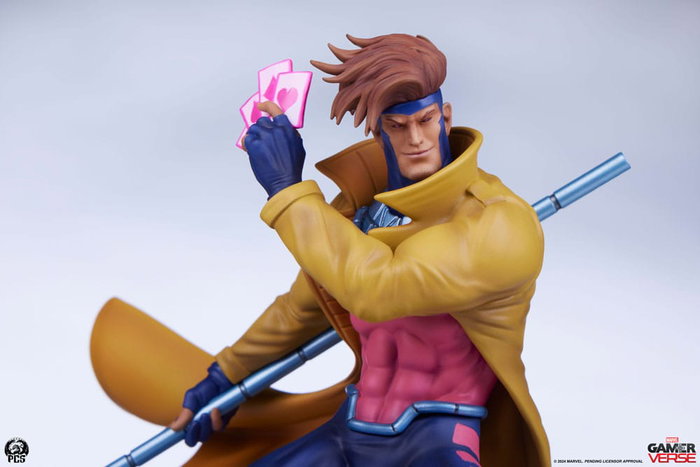 Premium Collectibles Studio Marvel Gamerverse Classics Estatua Gambit Player 2 Edition Premium Collectibles Studio Marvel Gamerverse Classics Estatua Gambit Player 2 Edition