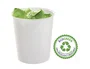 Archivo 2000 Papelera 2000 Ecogreen 18 Litros 240x310 mm Reciclado Blanco Pastel