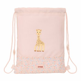 Safta Saco Plano Junior Sophie La Girafe Joy Reciclado y Repelente al Agua