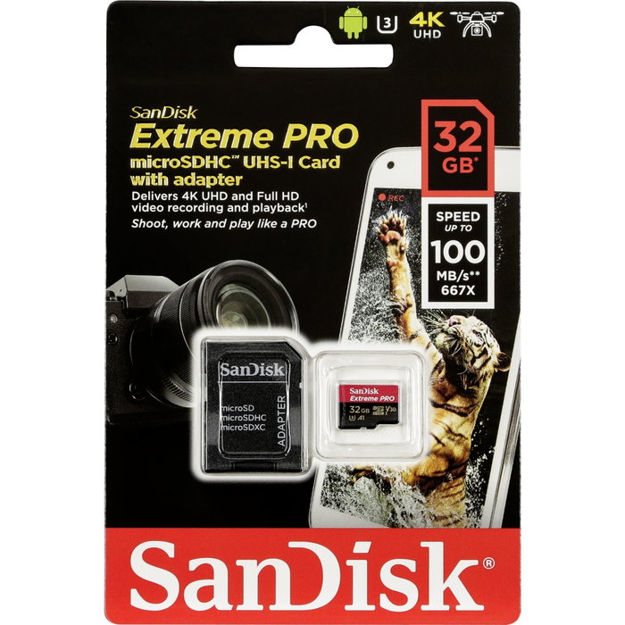 SanDisk Extreme PRO microSDHC 32 GB SanDisk Extreme PRO microSDHC 32 GB