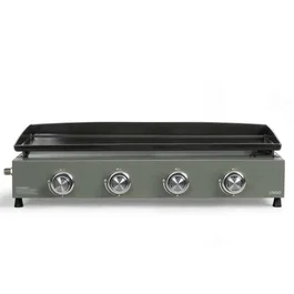 Livoo Plancha de Gas DOC325 4 Quemadores Verde / Negro
