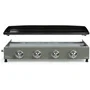 Livoo Plancha de Gas DOC325 4 Quemadores Verde / Negro