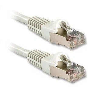 LINDY Cable de red Cat6a S/FTP 0,3 m Blanco 47190