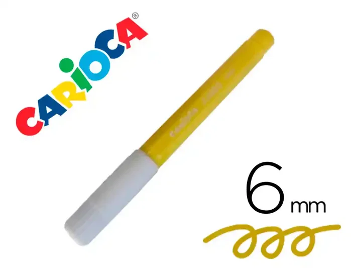 CARIOCA Rotulador Jumbo Amarillo