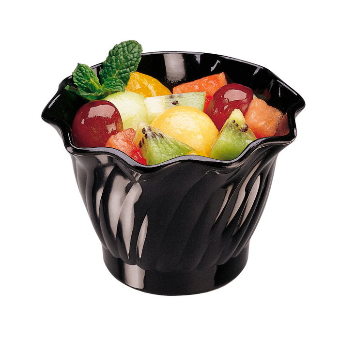 CAMBRO Bol de remolino 148 ml Negro CAMBRO Bol de remolino 148 ml Negro