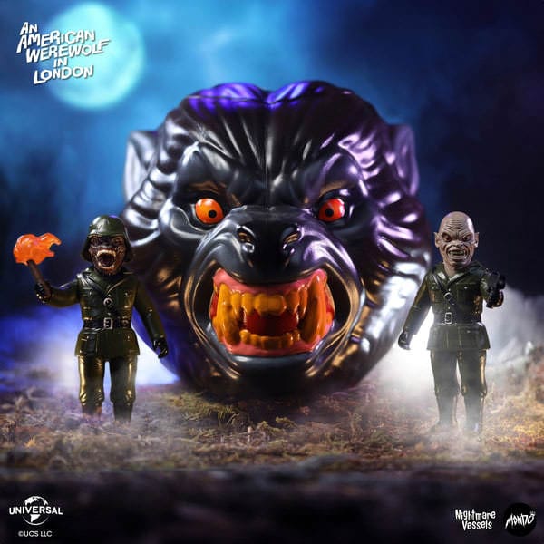 Un hombre lobo americano en Londres Soft Vinyl Figura Nightmare Demons 17 cm Un hombre lobo americano en Londres Soft Vinyl Figura Nightmare Demons 17 cm