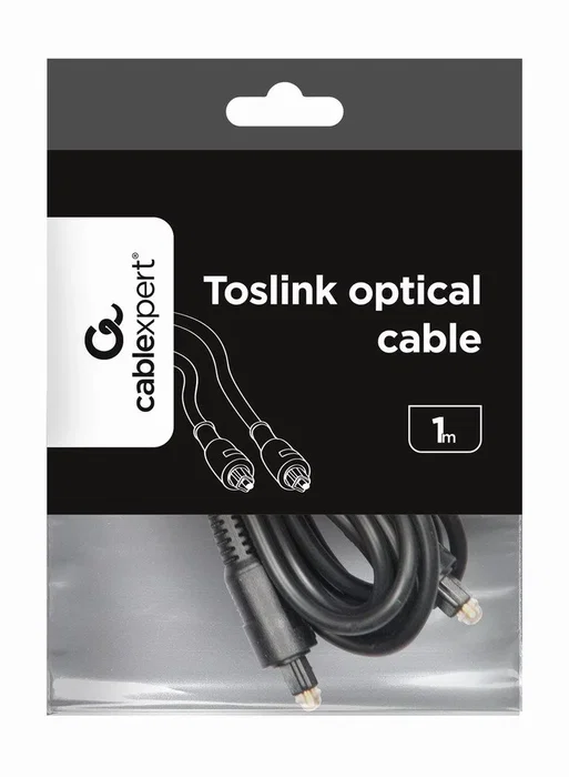 Gembird Cable Óptico Toslink 1m Negro
