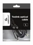 Gembird Cable Óptico Toslink 1m Negro