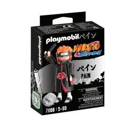 Playmobil Naruto® Pain Figura de Acción Coleccionable, Juguete para Niños y Fans de Anime