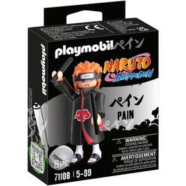 Playmobil Naruto® Pain Figura de Acción Coleccionable, Juguete para Niños y Fans de Anime