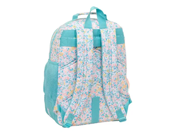 Mochila Escolar Moos Fiori Multicolor 32 x 42 x 15 cm
