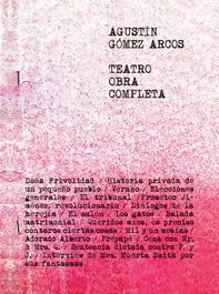 CABARET VOLTAIRE, Teatro. Obra completa