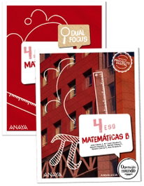 ANAYA, Matemáticas B 4. + Dual focus - ANAYA